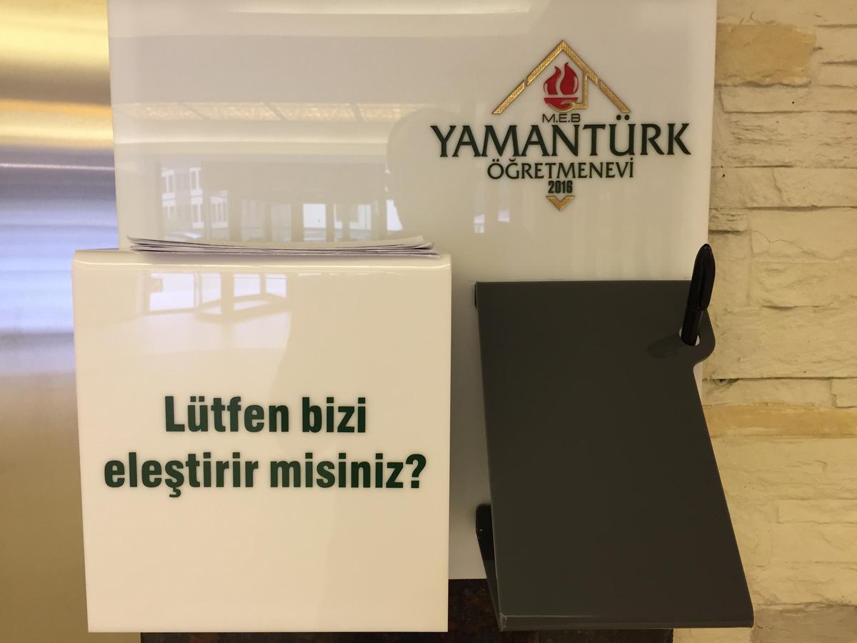 Yamanturk Ogretmenevi Hotel Camlihemsin ภายนอก รูปภาพ